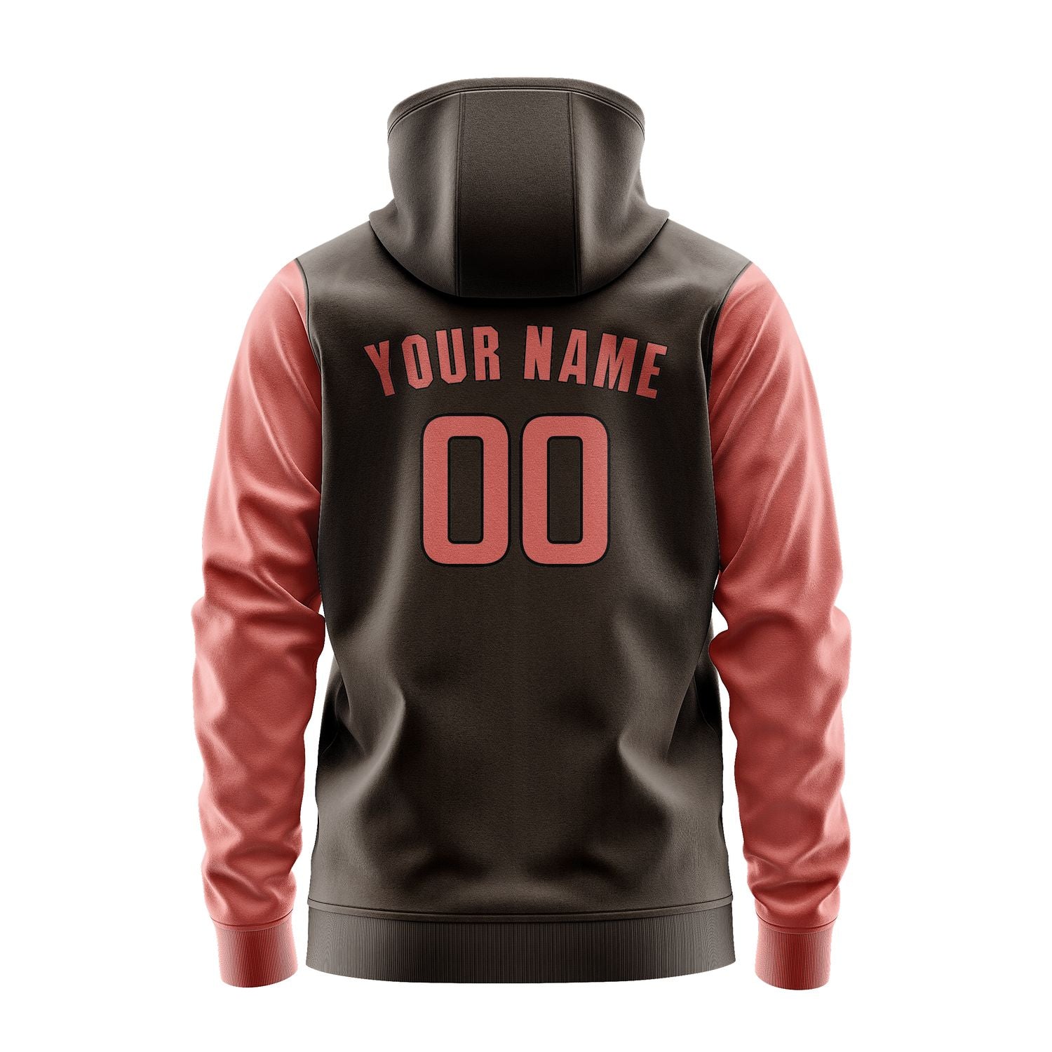 Custom Brown Copper Rose Hoodie 0101292901B31729