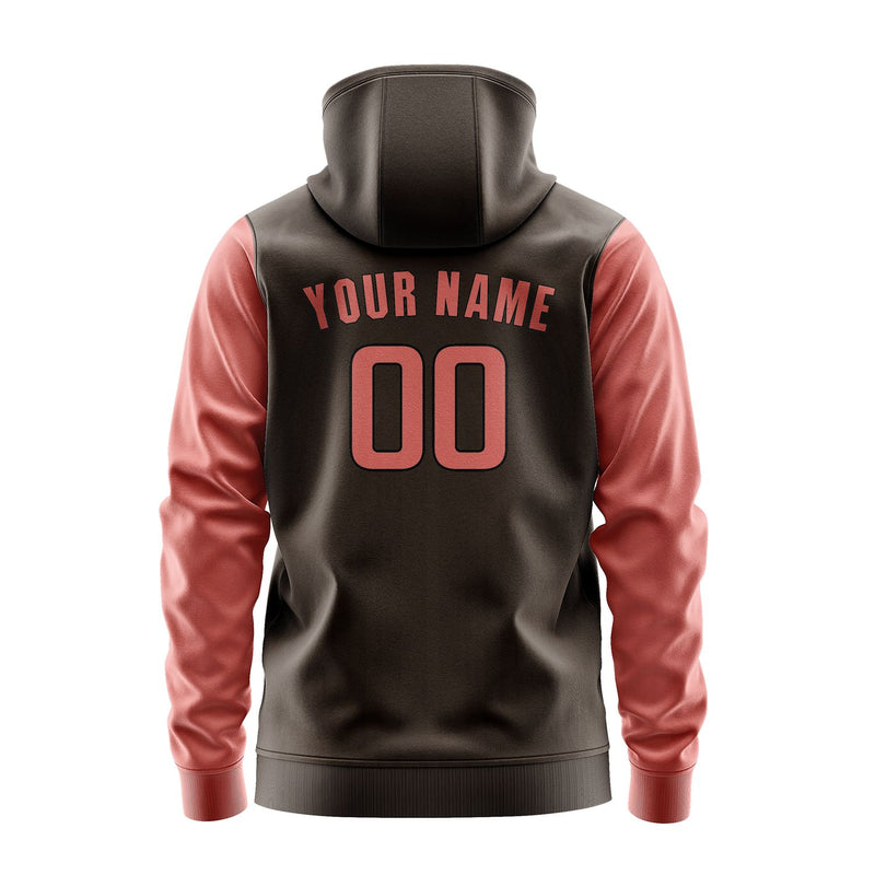 Custom Brown Copper Rose Hoodie 0101292901B31729