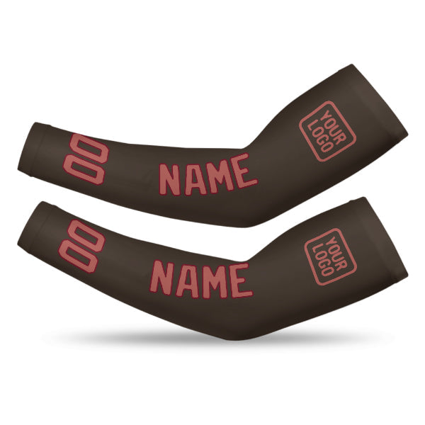 Custom Brown Copper Rose Arm Sleeve
