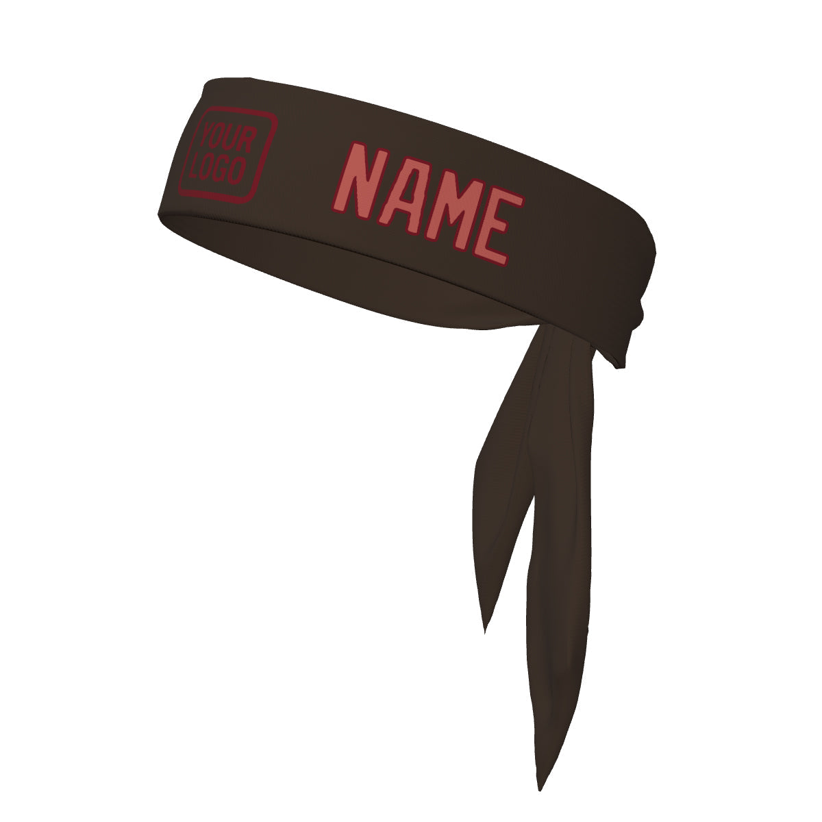Custom Brown Copper Rose Headband