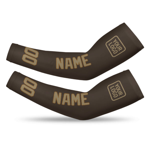 Custom Brown Light Khaki Arm Sleeve
