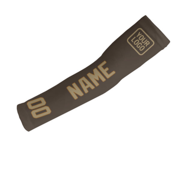 Custom Brown Light Khaki Arm Sleeve