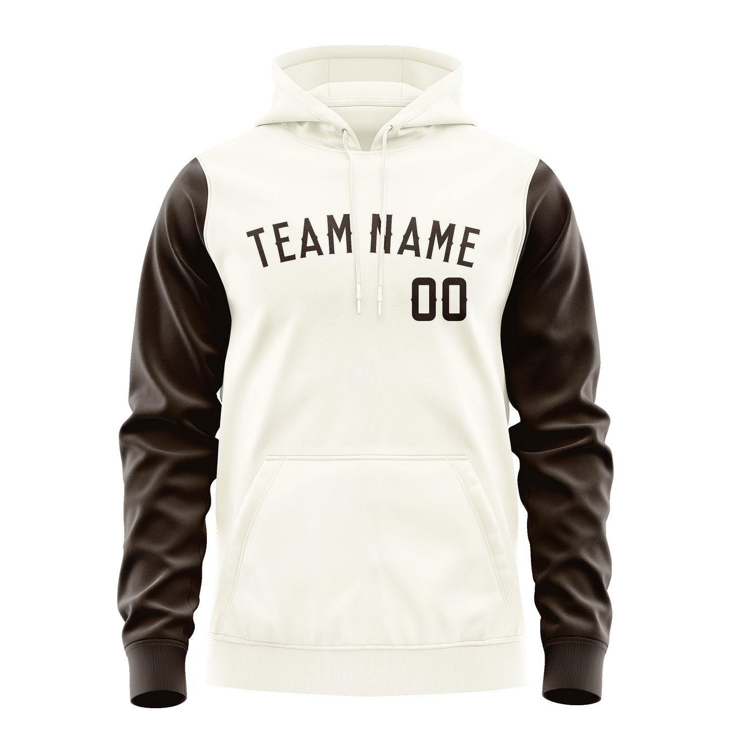 Custom Cream Brown Hoodie 0303010103B31801