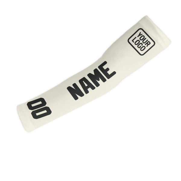Custom Cream Black Arm Sleeve