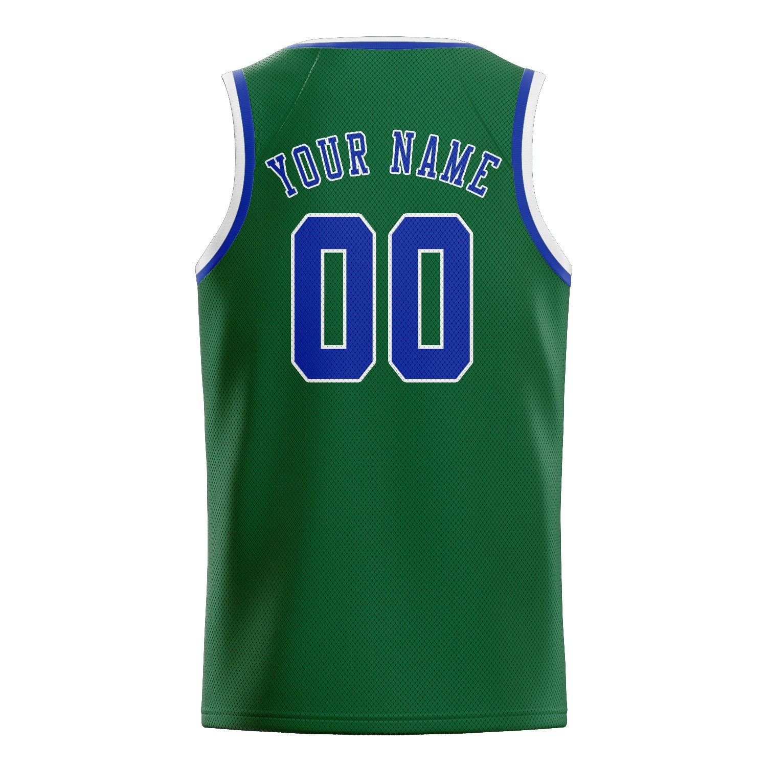 Custom Green Sky Blue Basketball Jersey