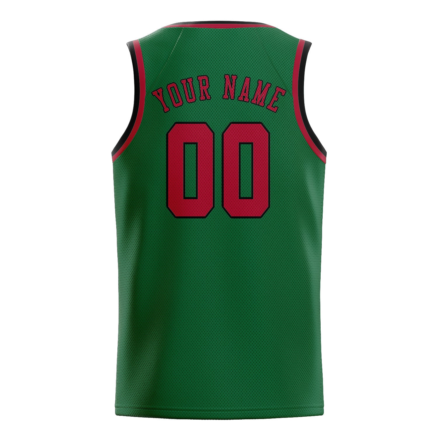 Custom Green Red Basketball Jersey