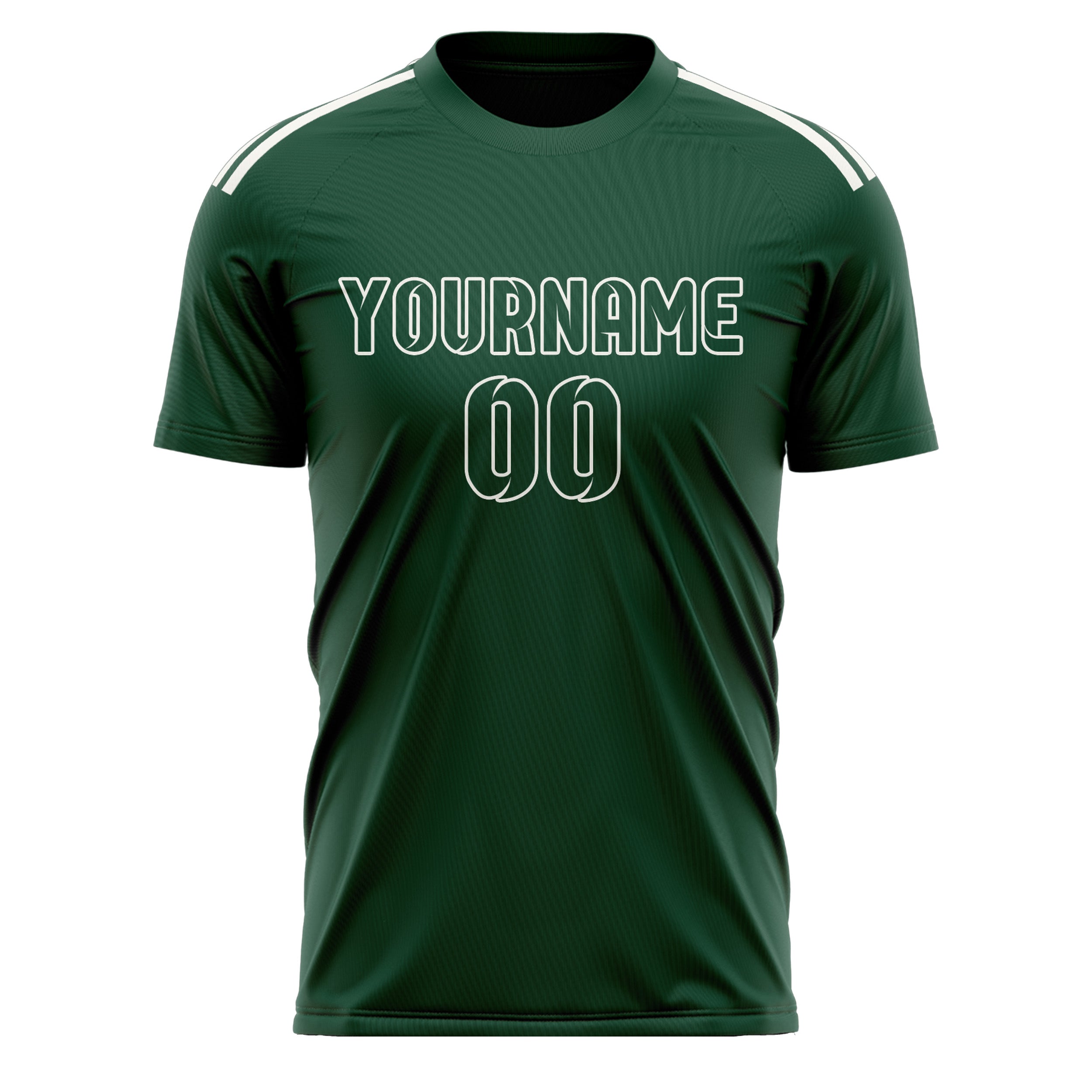 Custom Green Green Soccer Jersey
