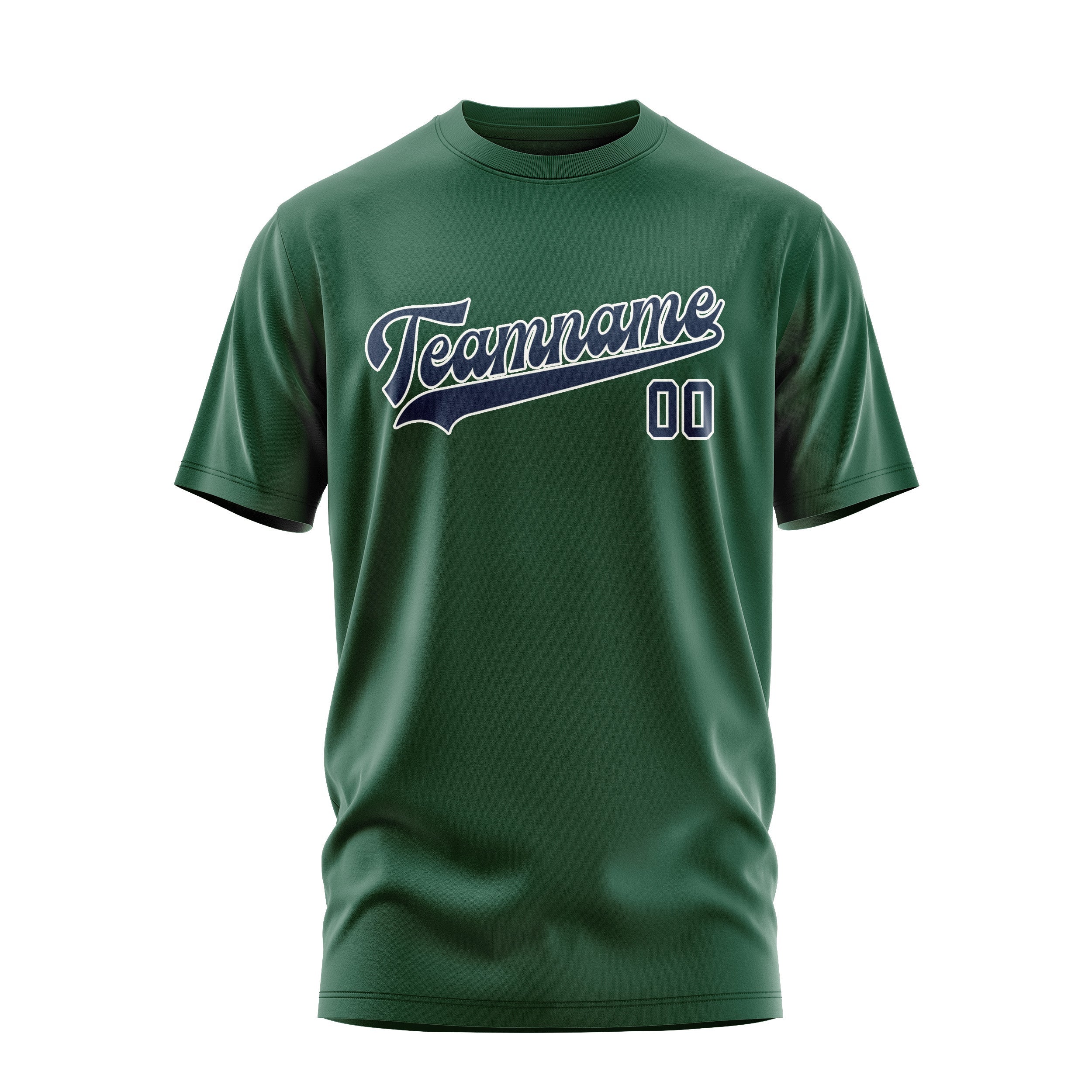 Custom Green Blue T-Shirt