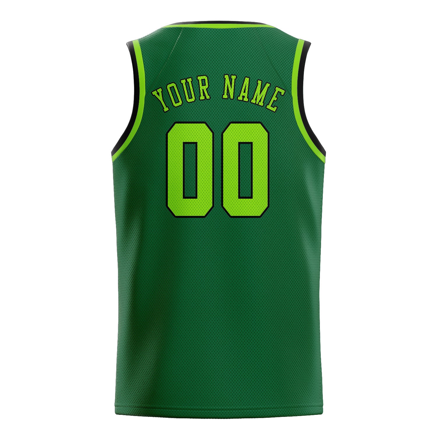 Custom Green Emerald Green Basketball Jersey