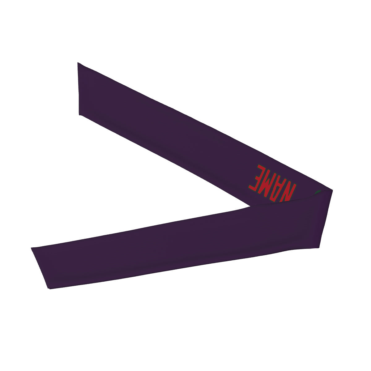 Custom Purple Red Headband