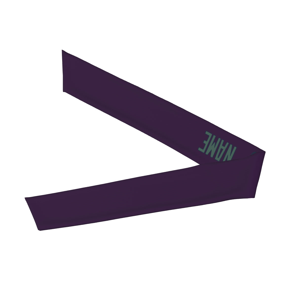 Custom Purple Blue Green Headband