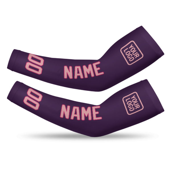 Custom Purple Light Pink Arm Sleeve