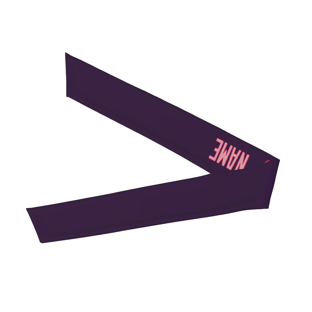 Custom Purple Light Pink Headband