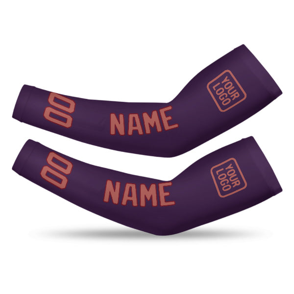 Custom Purple Copper Rose Arm Sleeve