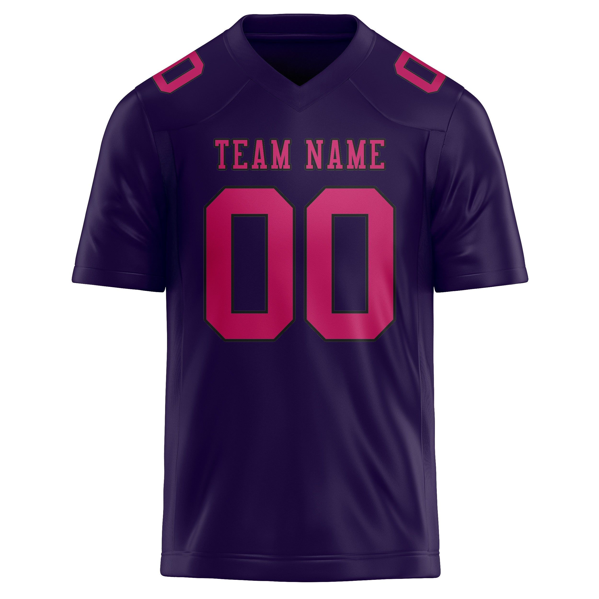 Custom Purple Pink Football Jersey
