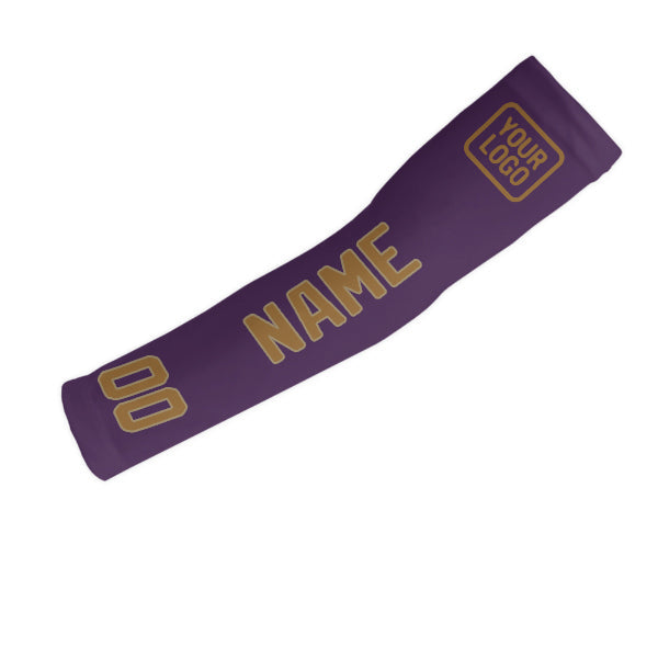 Custom Purple Khaki Arm Sleeve
