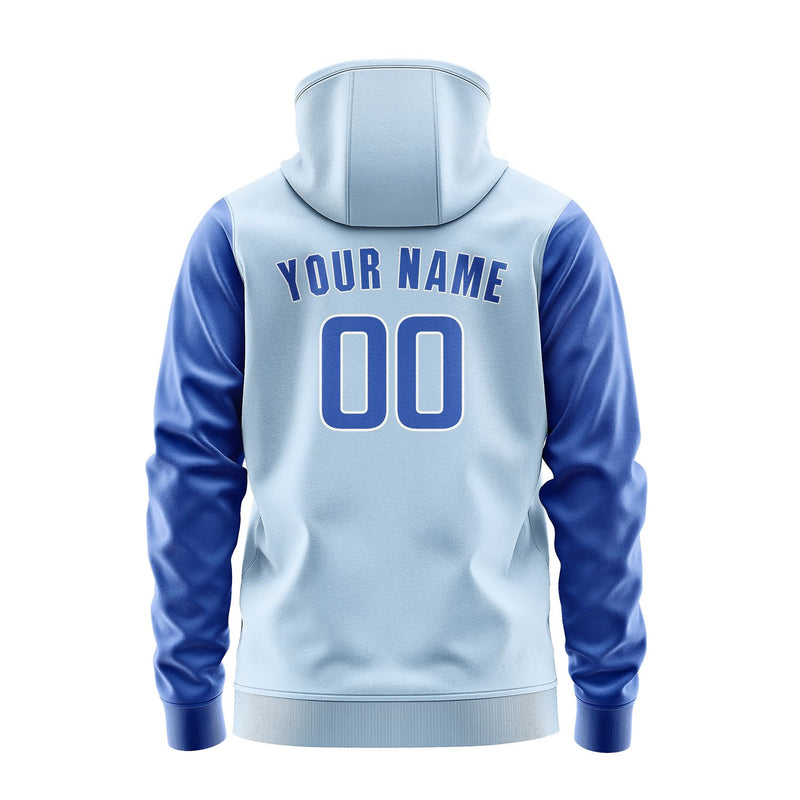 Custom Light Blue Sky Blue Hoodie 0808090908B31809