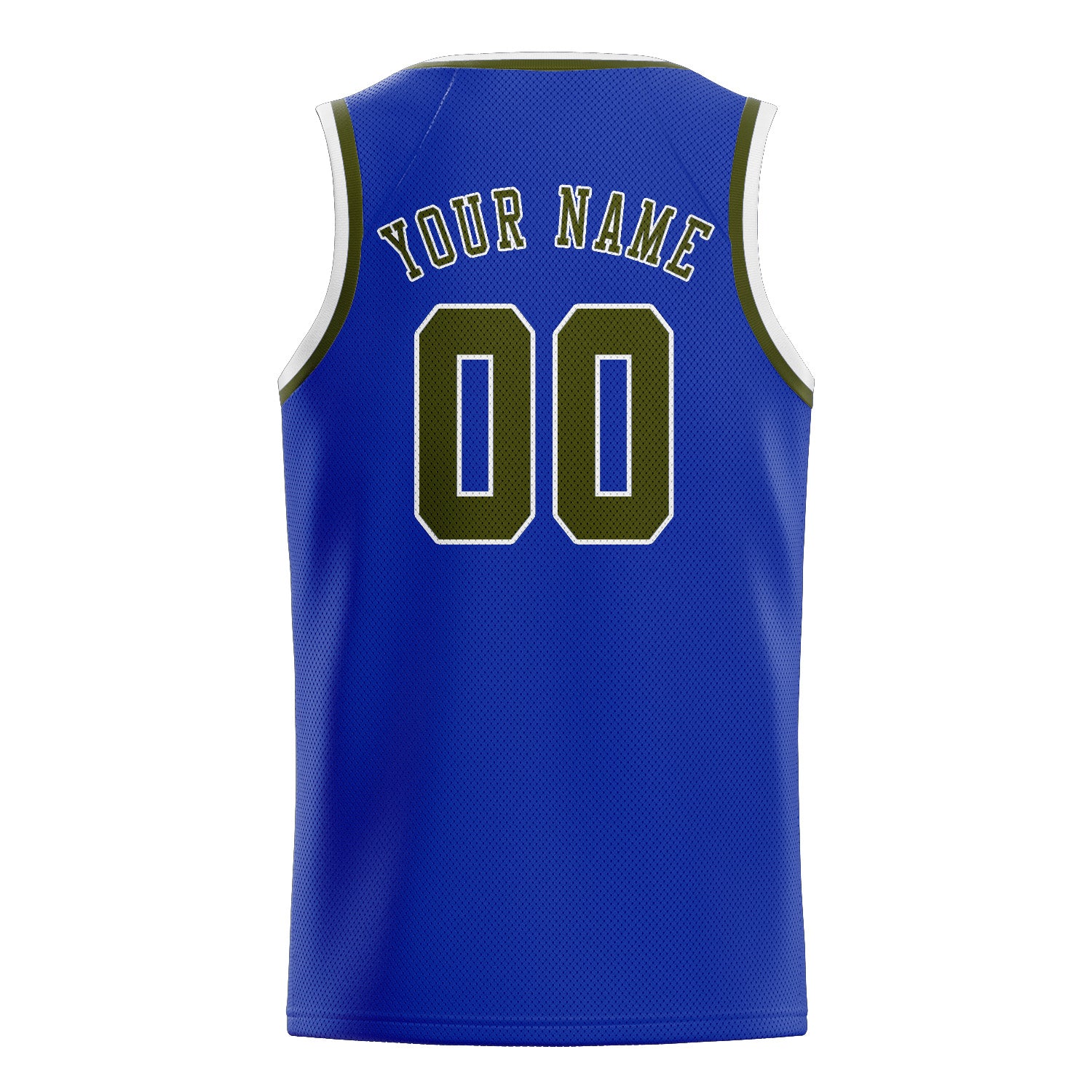 Custom Sky Blue Olive Basketball Jersey