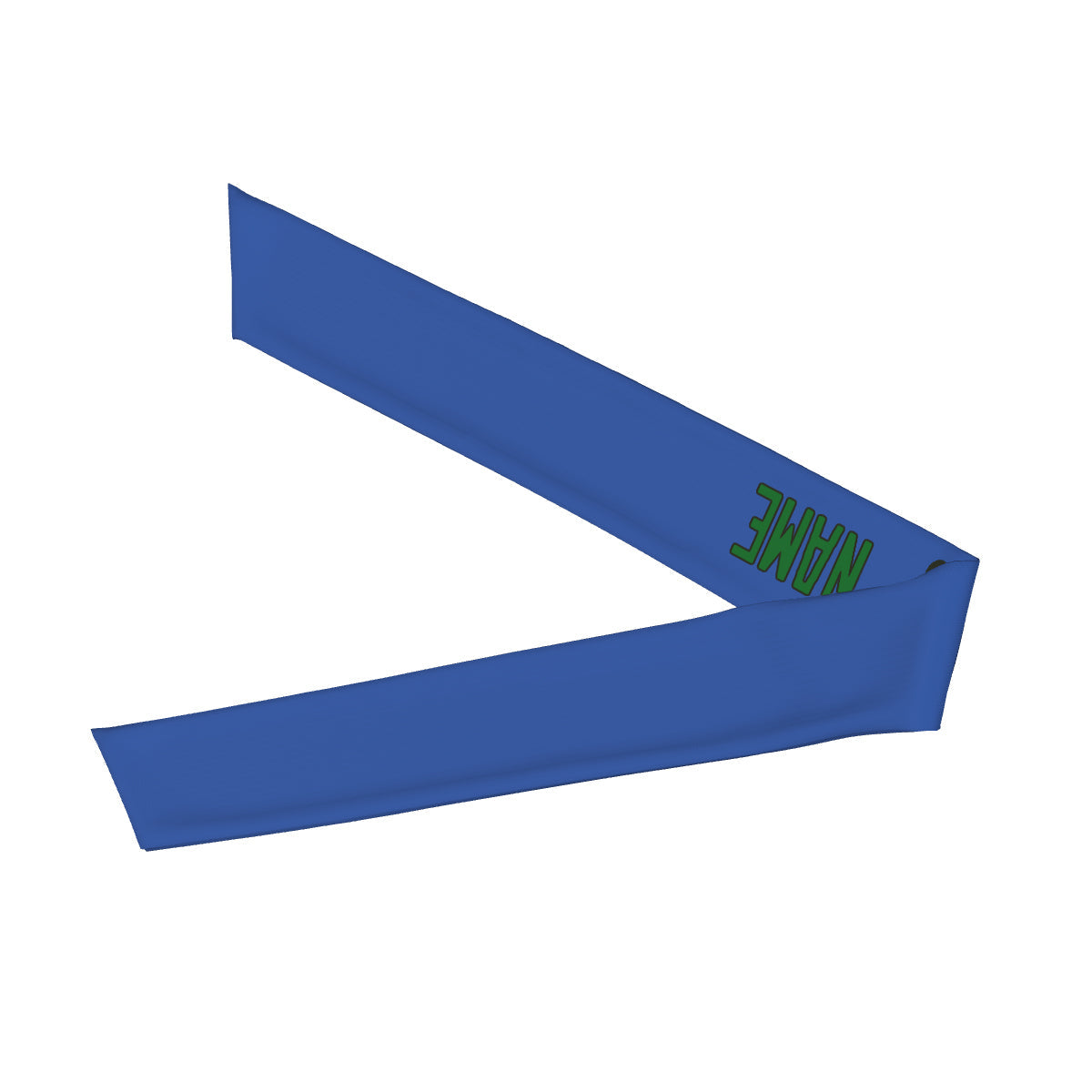 Custom Sky Blue Emerald Green Headband