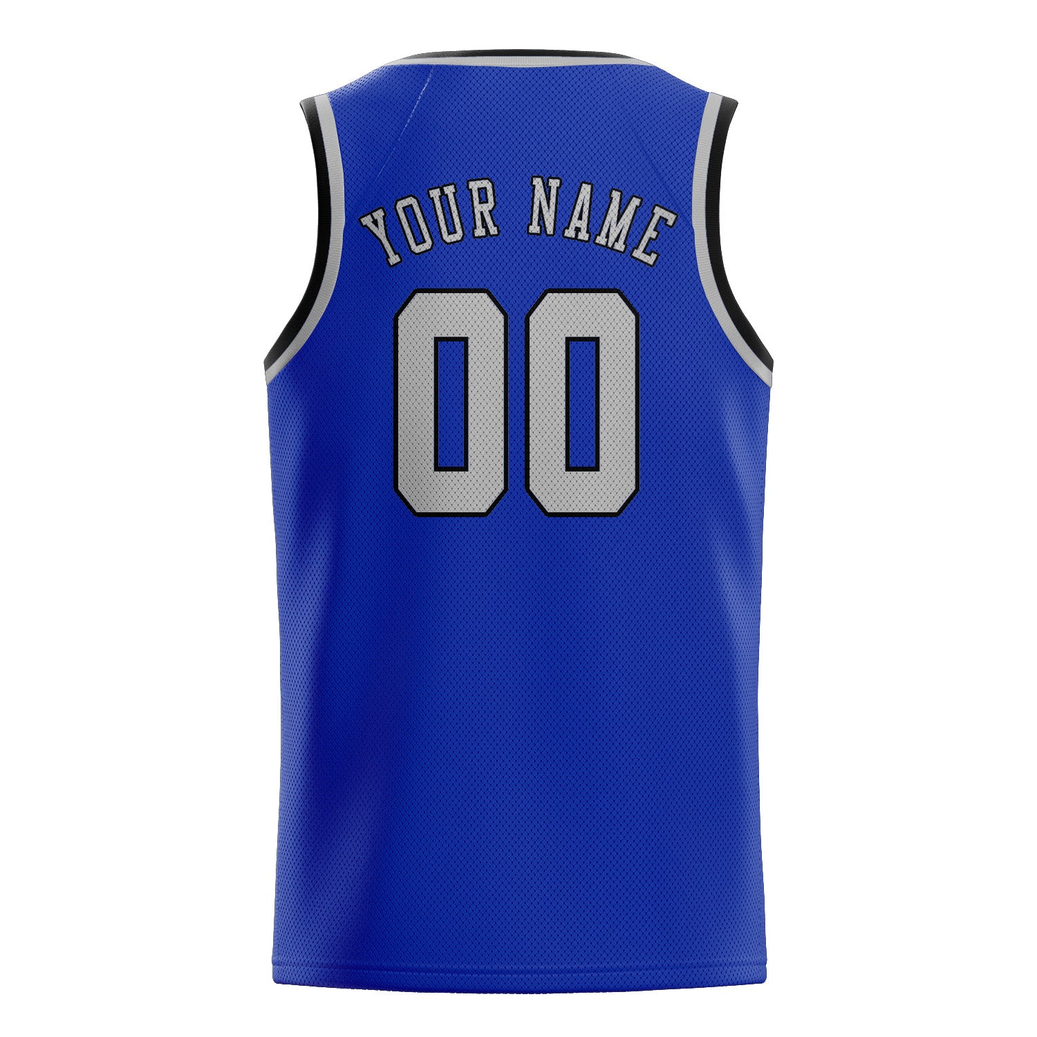 Custom Sky Blue Gray Basketball Jersey
