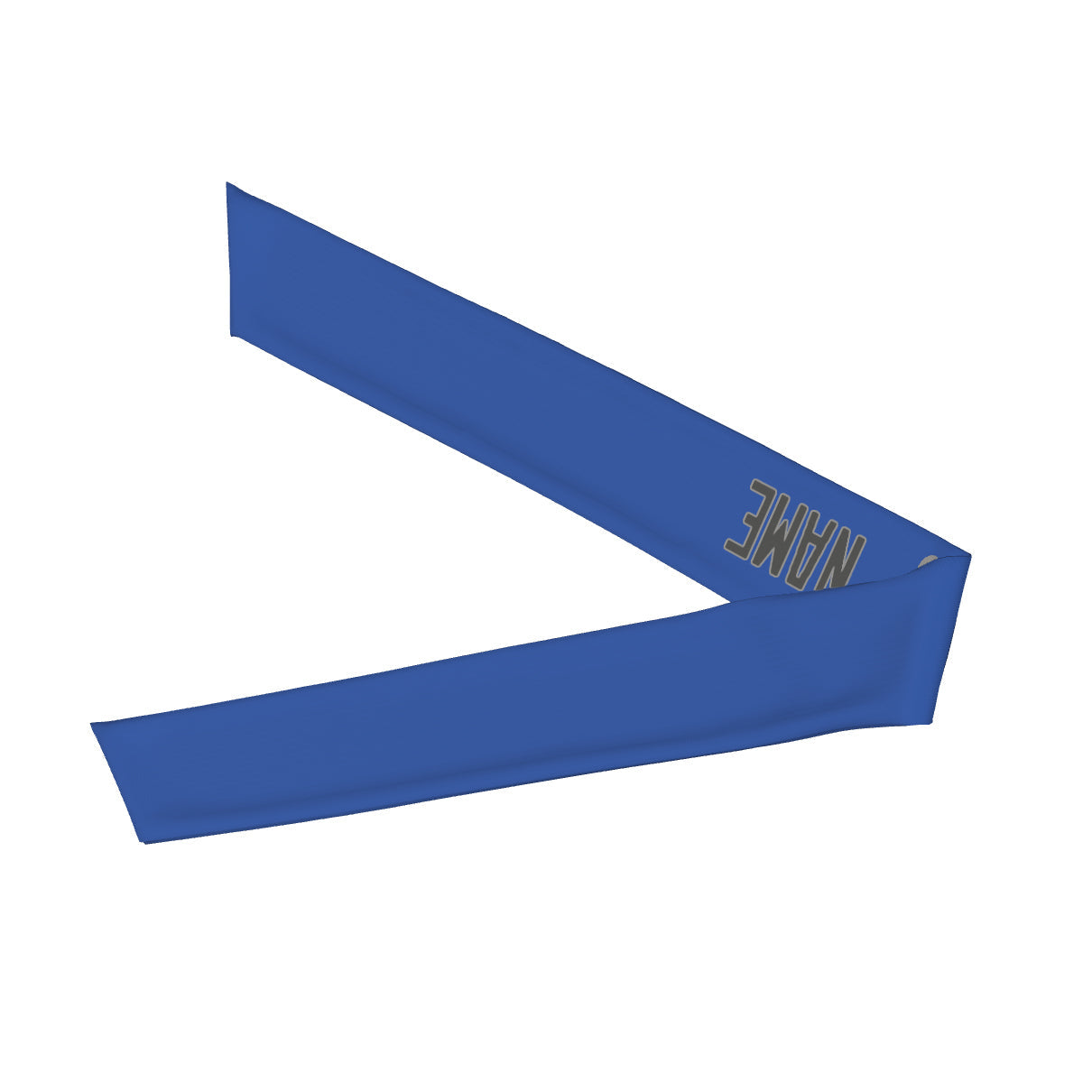 Custom Sky Blue Dark Grey Headband