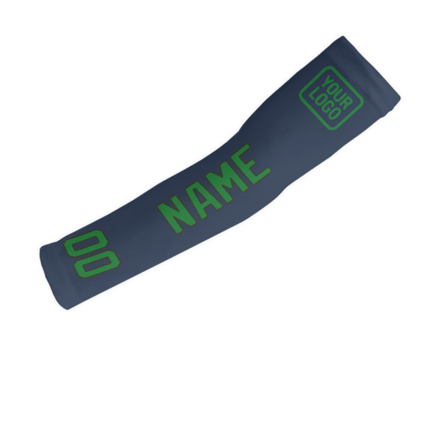 Custom Blue Emerald Green Arm Sleeve