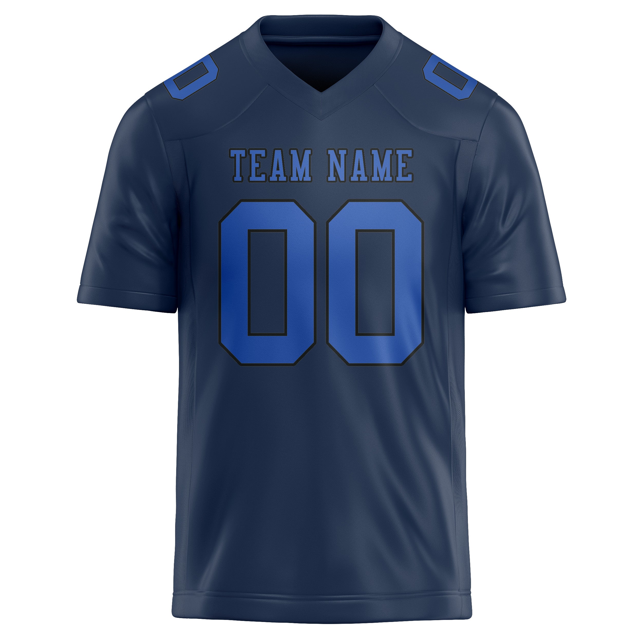Custom Blue Sky Blue Football Jersey
