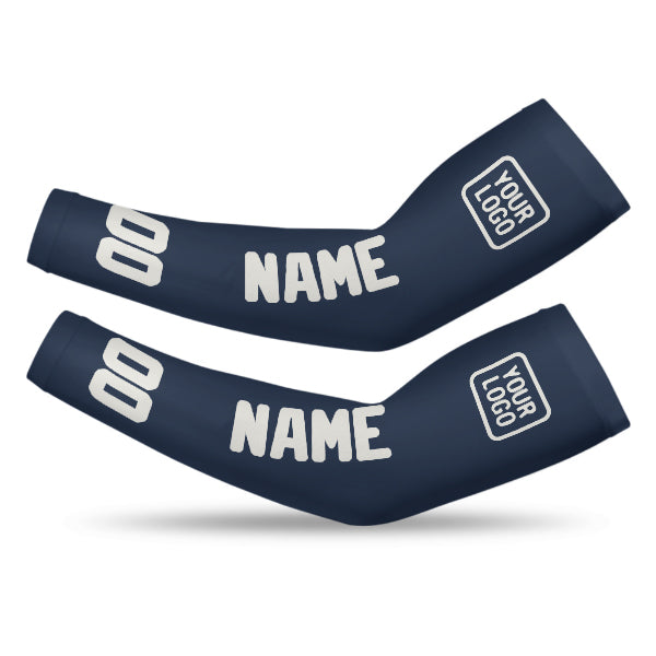 Custom Blue White Arm Sleeve