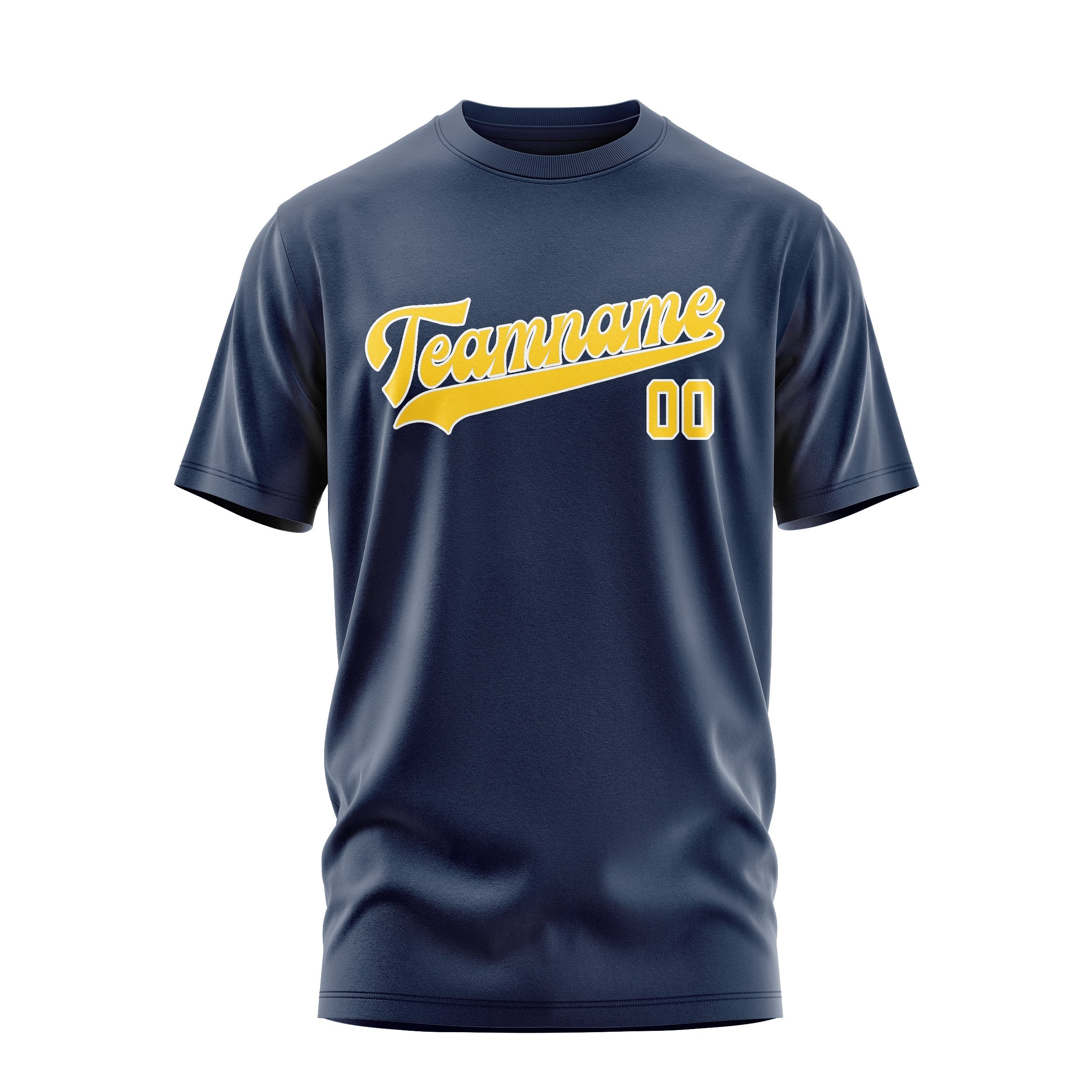 Custom Blue Gold T-Shirt