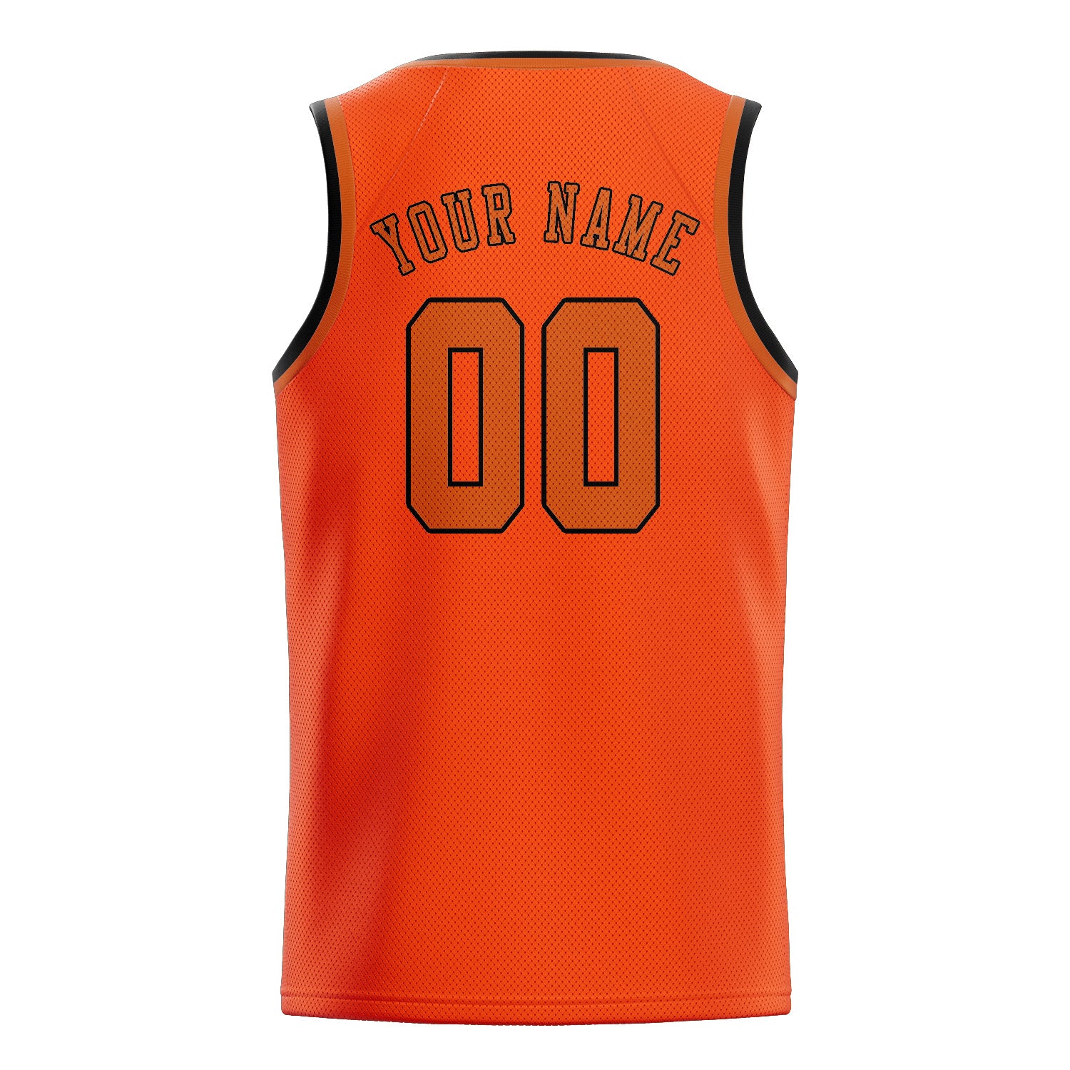 Custom Orange Red Orange Basketball Jersey