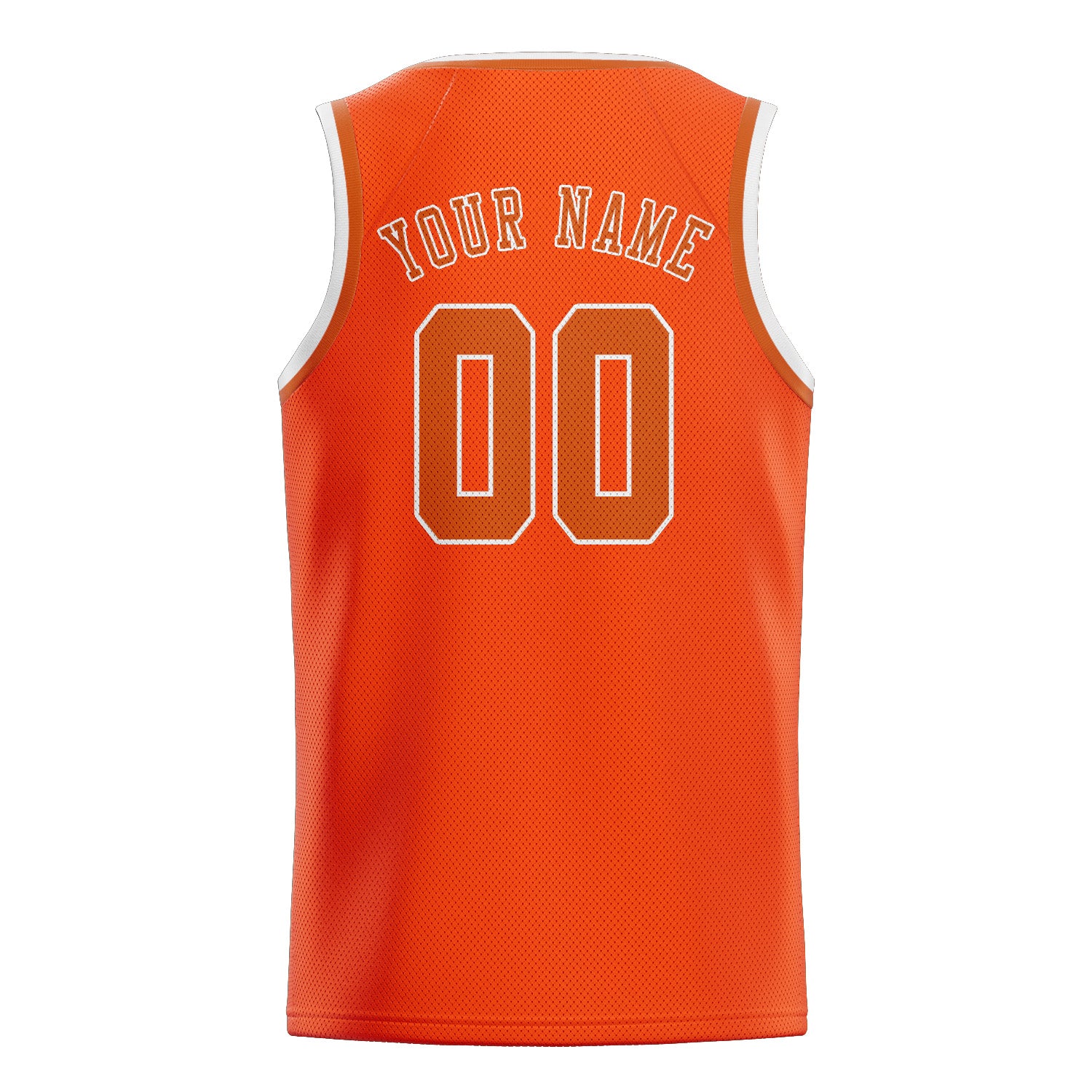 Custom Orange Red Orange Basketball Jersey