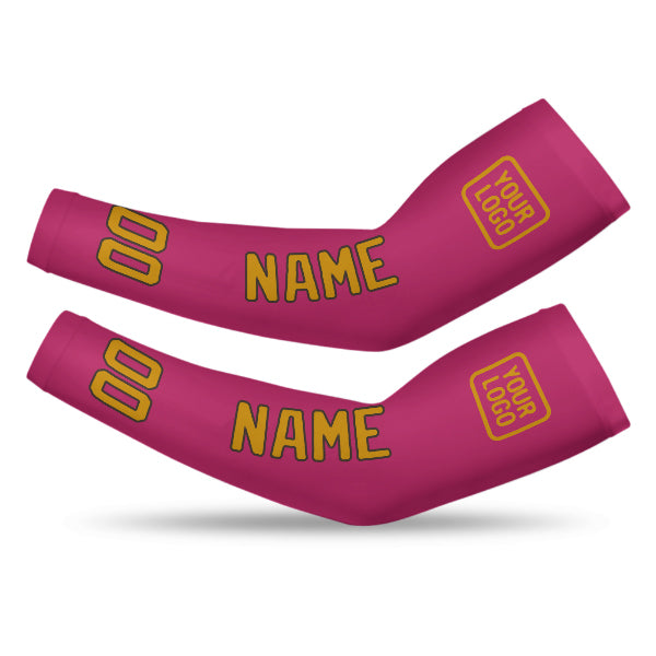 Custom Pink Yellow Arm Sleeve