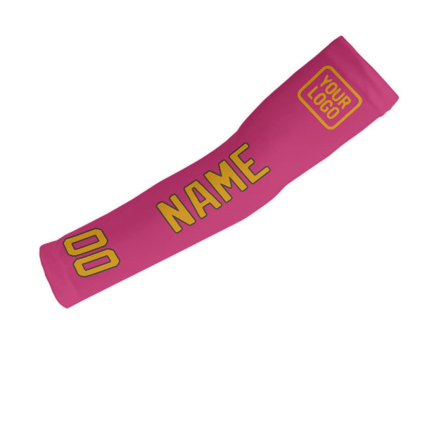 Custom Pink Yellow Arm Sleeve