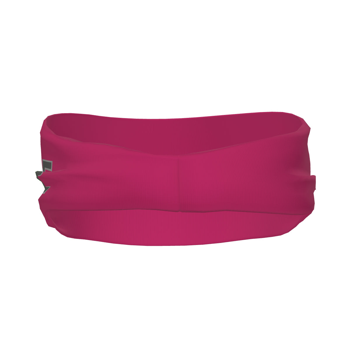 Custom Pink Dark Grey Sports headband
