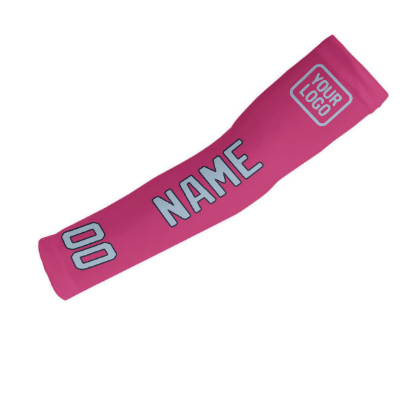 Custom Pink Light Blue Arm Sleeve