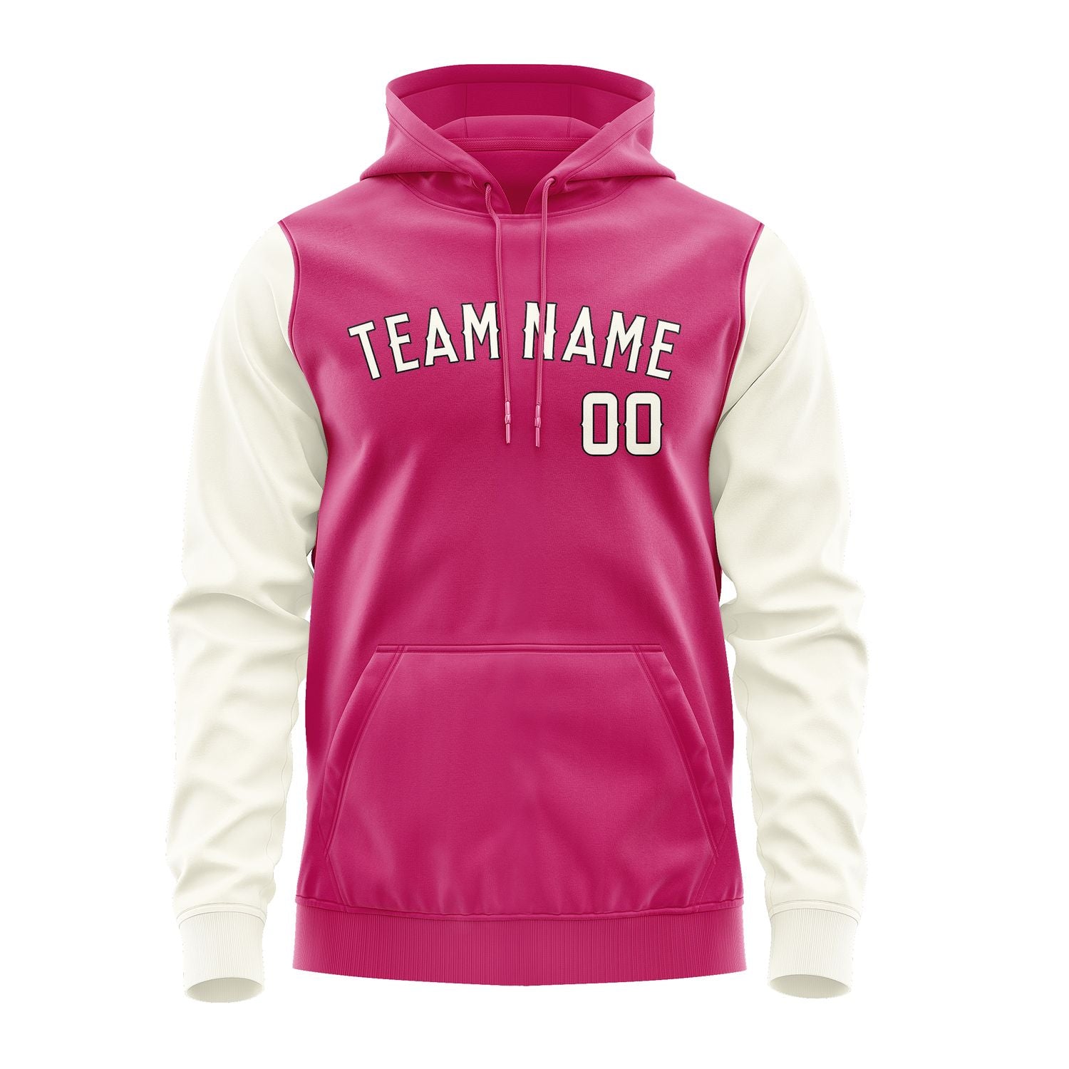 Custom Pink Cream Hoodie 1313030313B31703