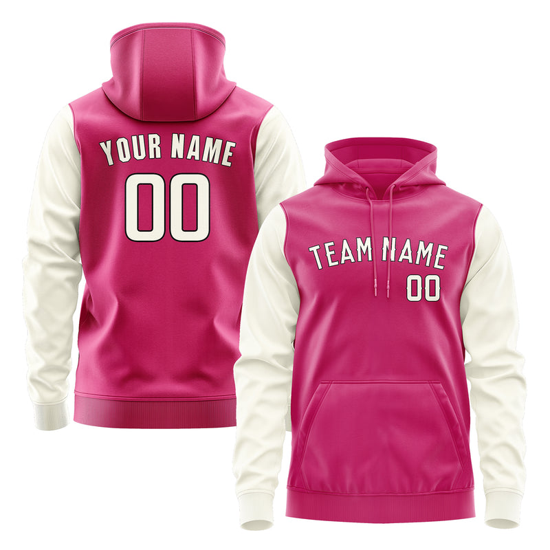 Custom Pink Cream Hoodie 1313030313B31703