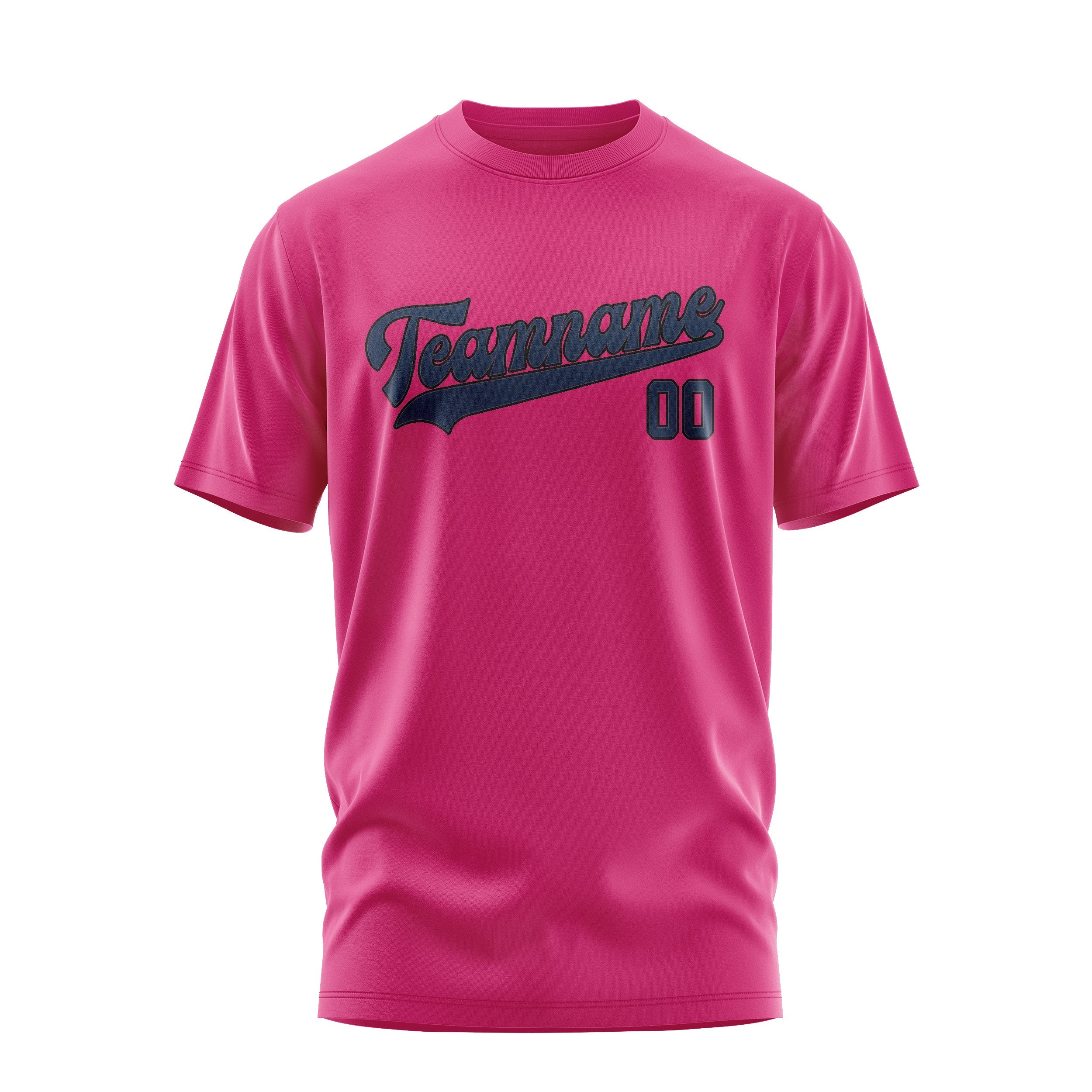 Custom Pink Blue T-Shirt