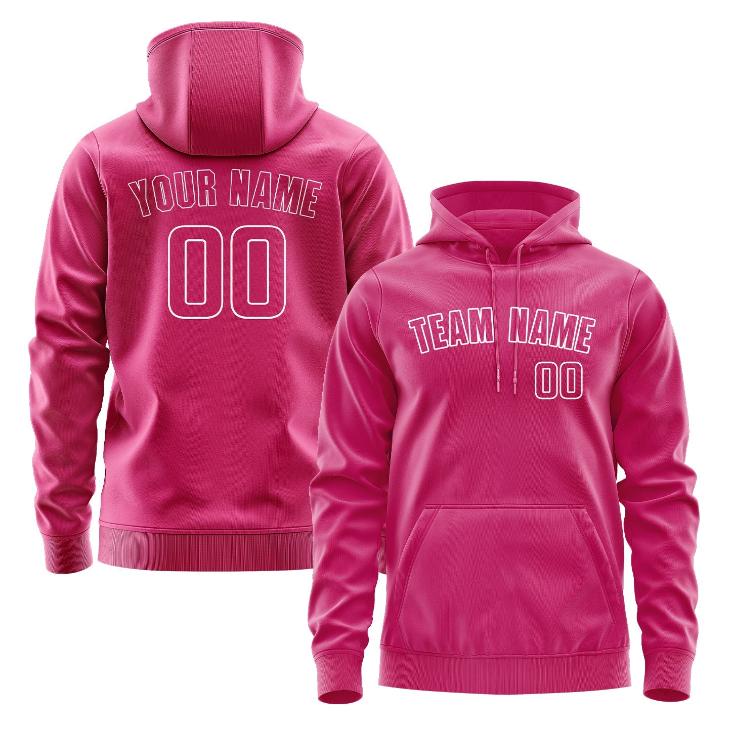 Custom Pink Pink Hoodie