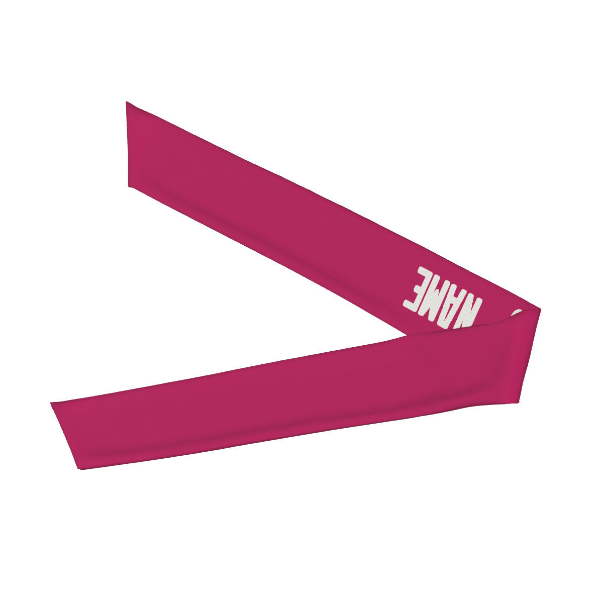 Custom Pink White Headband