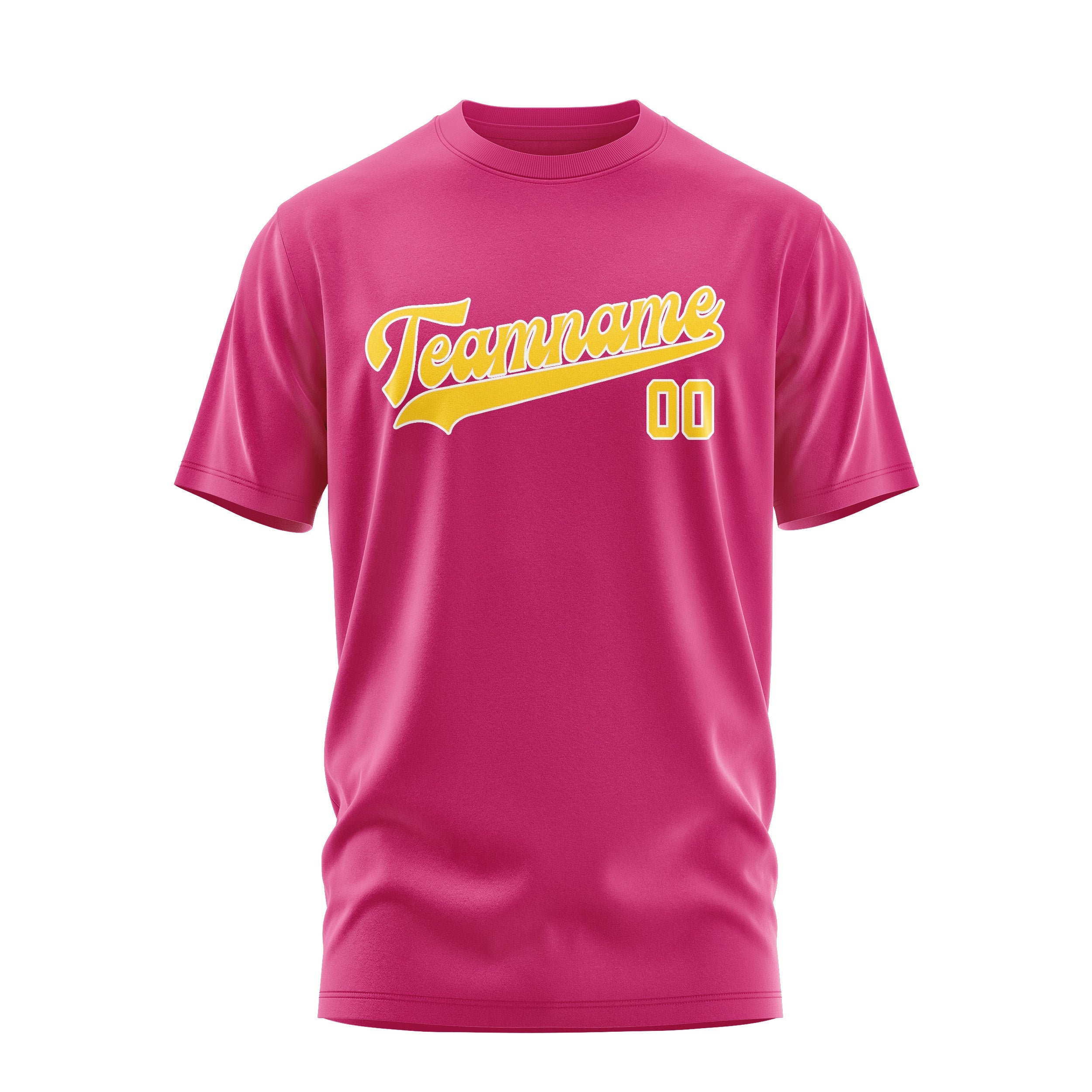 Custom Pink Gold T-Shirt