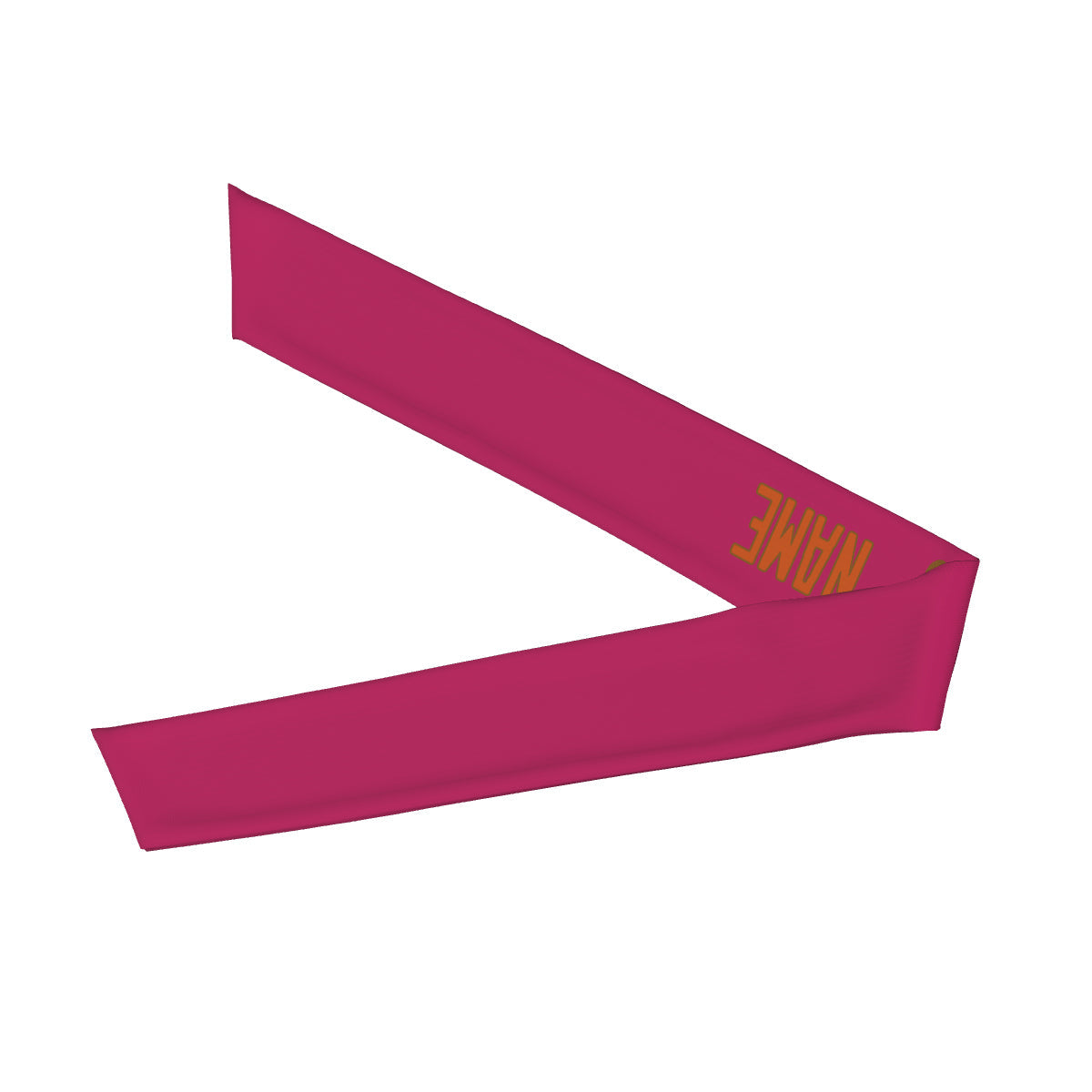 Custom Pink Orange Headband
