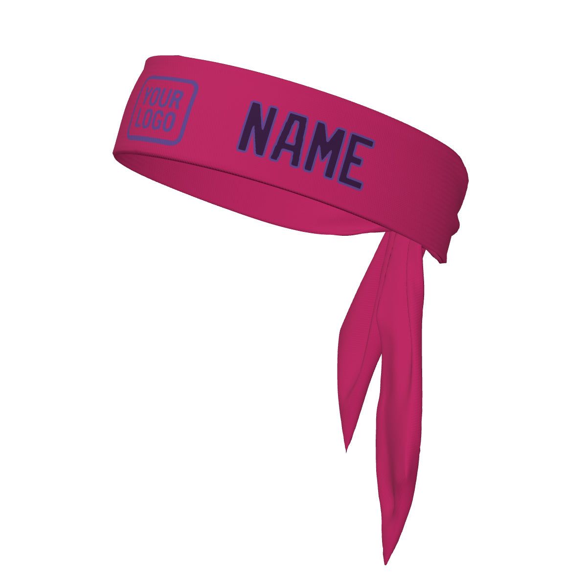 Custom Pink Purple Headband