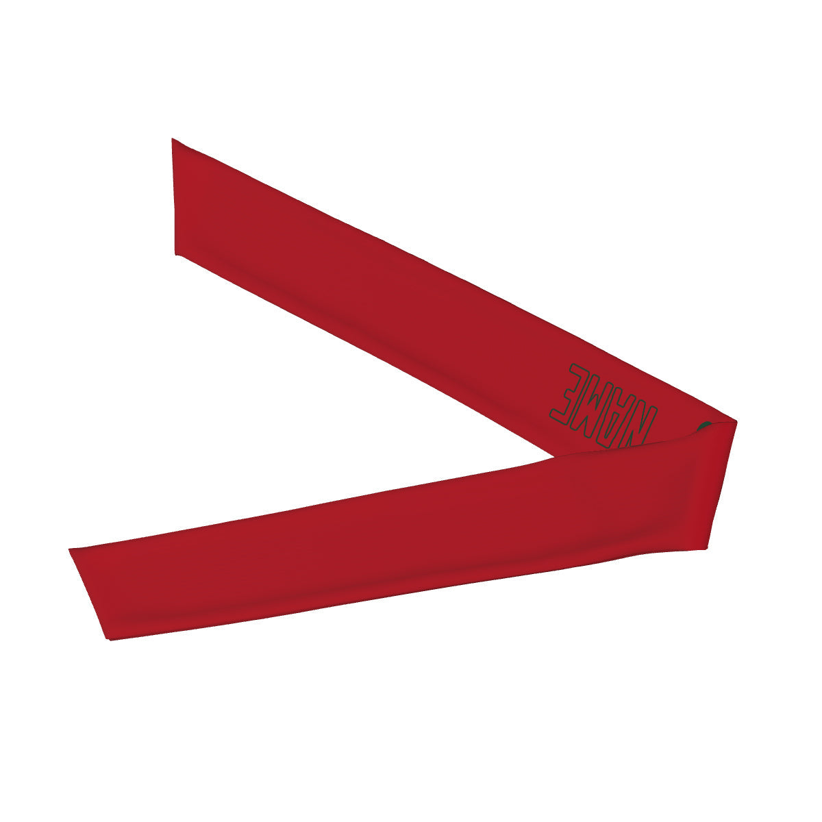 Custom Red Red Headband