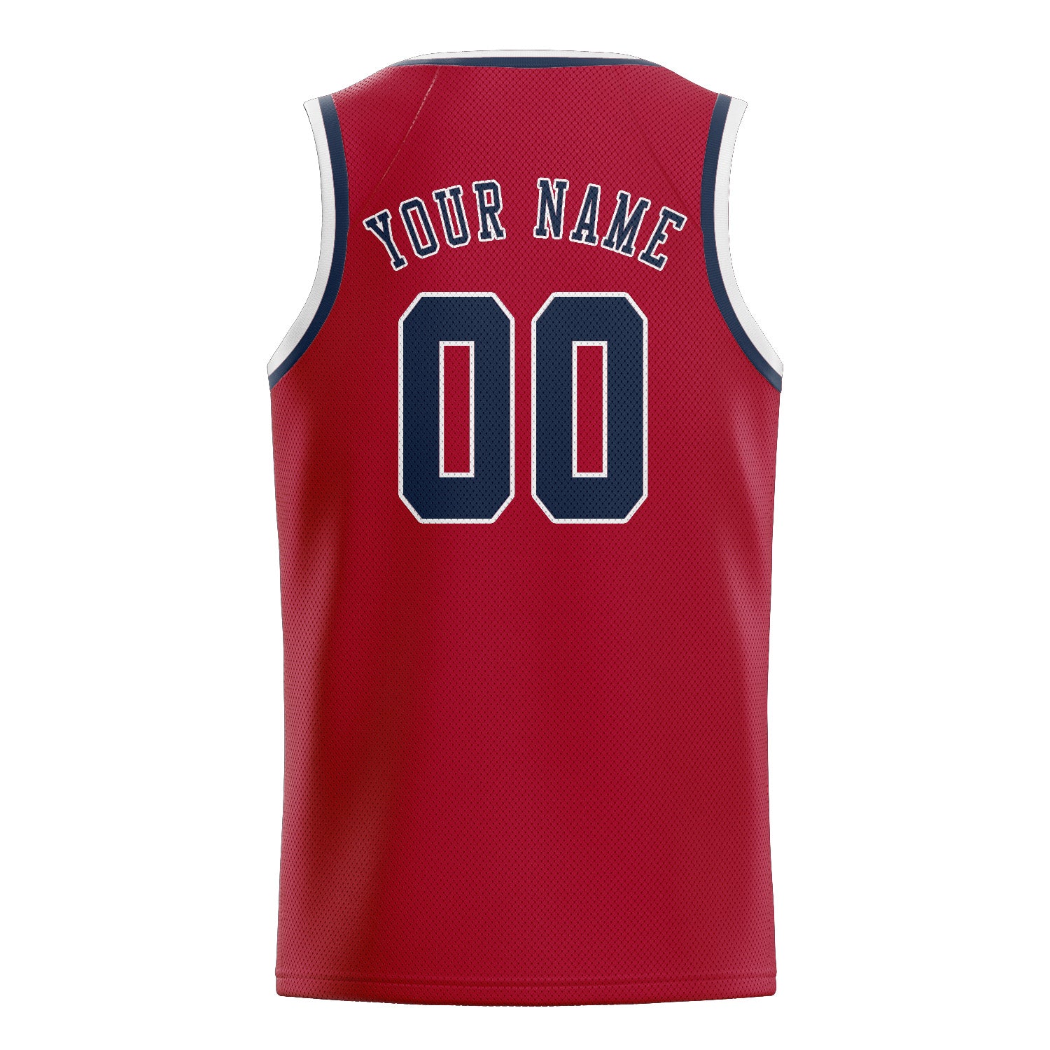 Custom Red Blue Basketball Jersey