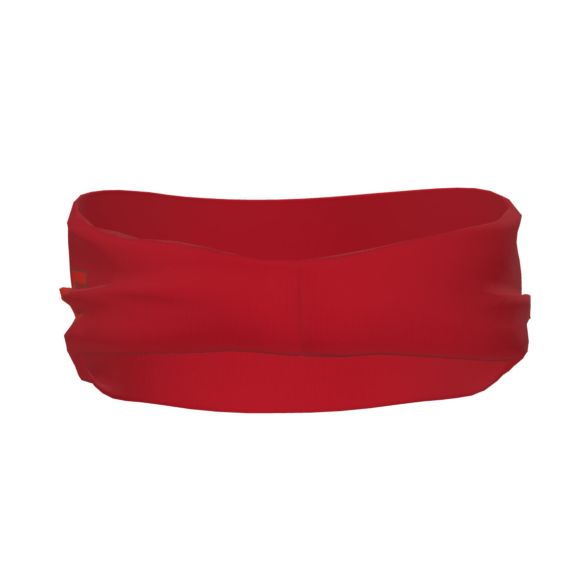 Custom Red Orange Red Sports headband