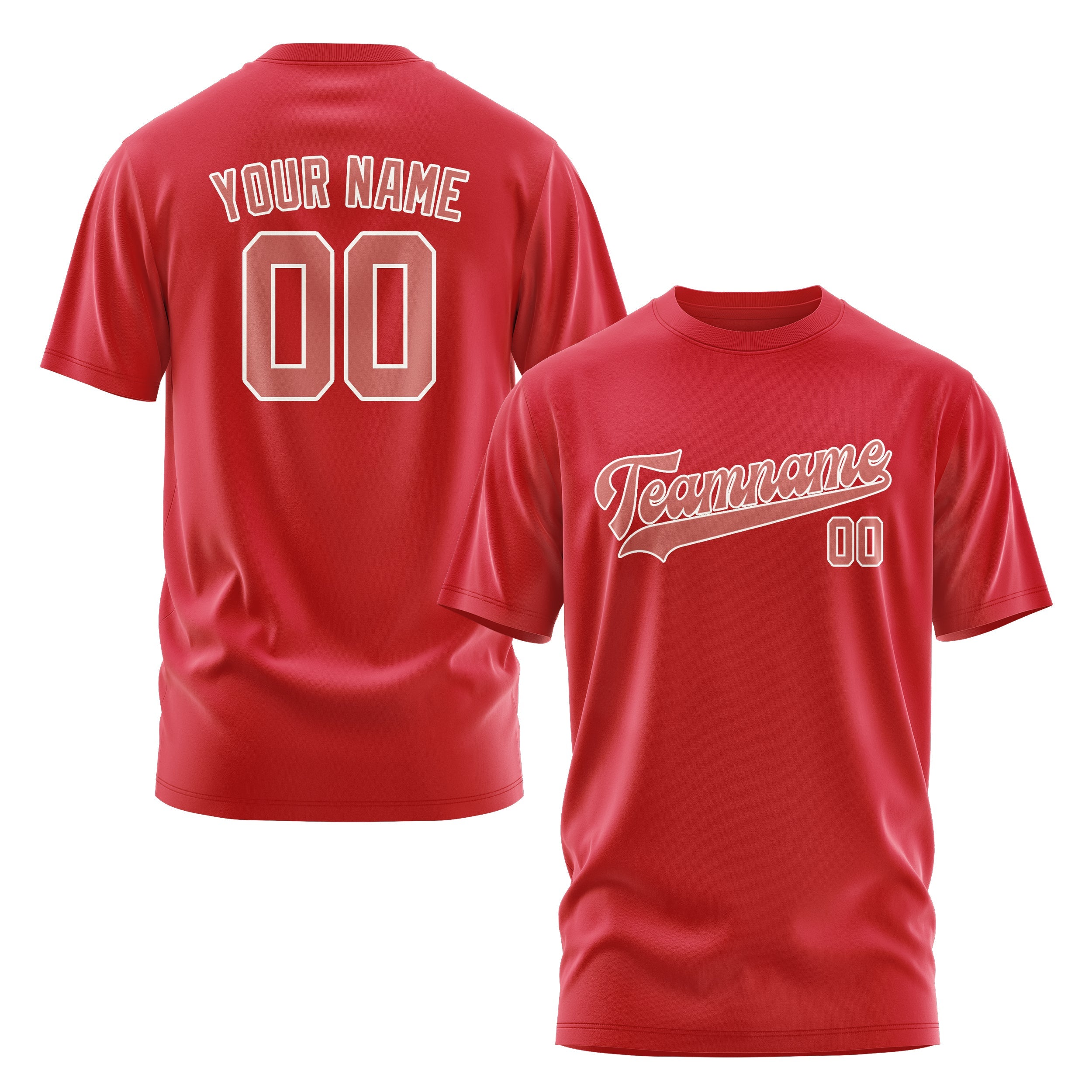 Custom Red Copper Rose T-Shirt
