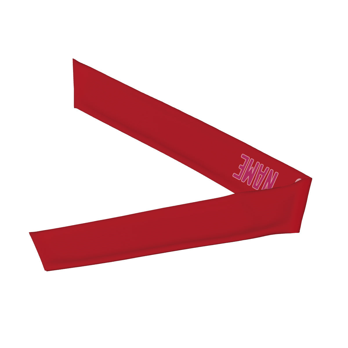 Custom Red Pink Headband