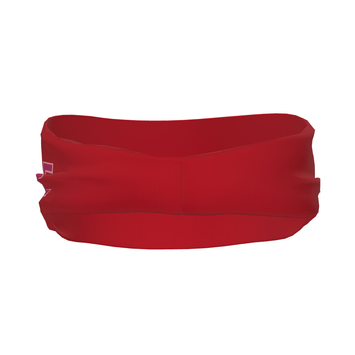 Custom Red Pink Sports headband