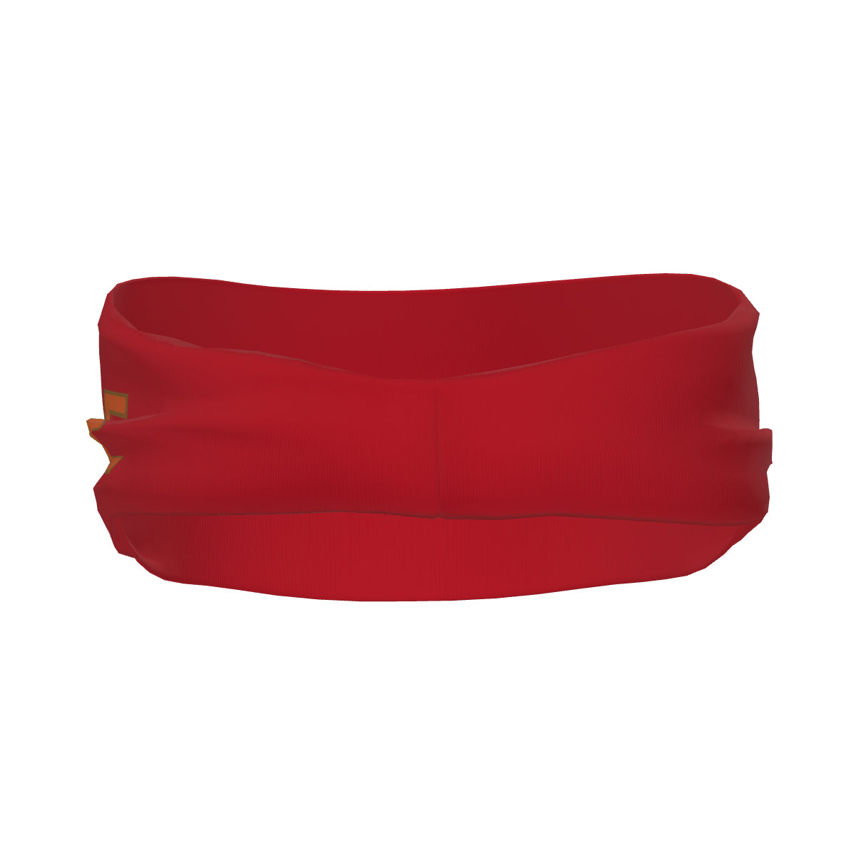 Custom Red Orange Sports headband
